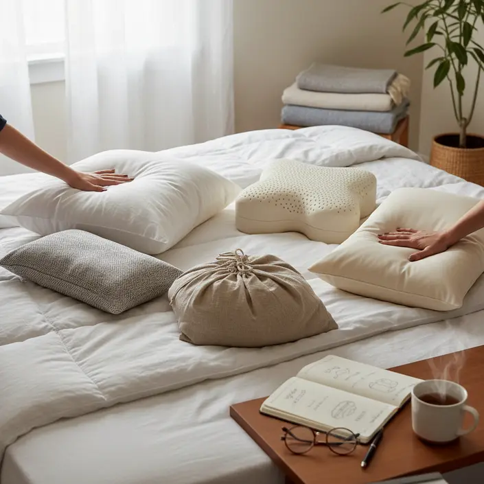 como elegir almohada: concepto detallado