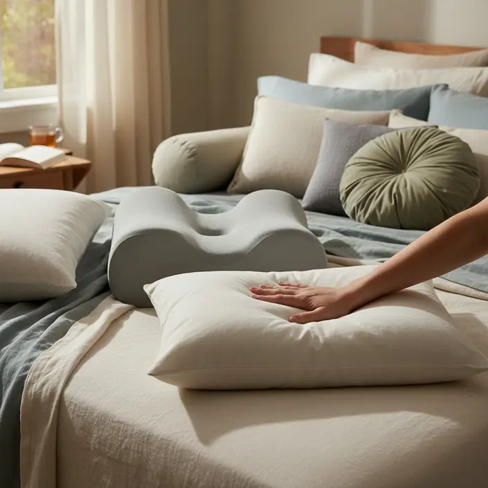 como elegir almohada: conclusión visual